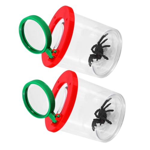 BESPORTBLE 10 Stck. Teiliges Insekten Beobachtungsset Mittlere Transparentes Leichtes Lupendose mit Belüftungslöchern Robustes Explorations Lupenglas für Outdoor Naturerkundung von BESPORTBLE