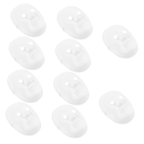BESPORTBLE 10 Stk Teiliges Blanko DIY Gesichtsmaske für Unbemalte Vollgesichtsmaske Papier Malen und Basteln Fördert Kreativität und Sprachentwicklung BESPORTBLE 10 Stk Teiliges Blanko DIY Gesichtsmaske für Unbemalte Vollgesichtsmaske Papier Malen und Basteln Fördert Kreativität und Sprachentwicklung von BESPORTBLE