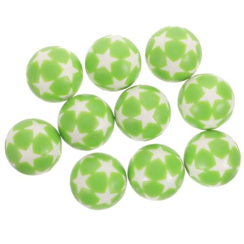BESPORTBLE 10 Stück Austauschbare Tischkicker Bälle Fußball Ersatzkugeln Für Standard Tischfußball Spiel Zubehör Robust Grün weiß BESPORTBLE 10 Stück Austauschbare Tischkicker Bälle Fußball Ersatzkugeln Für Standard Tischfußball Spiel Zubehör Robust Grün weiß von BESPORTBLE