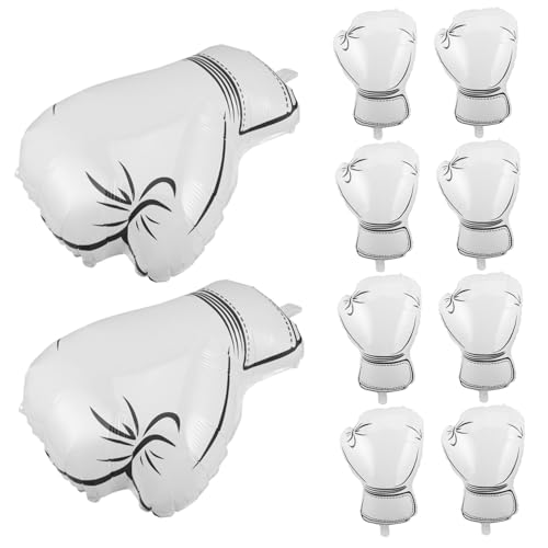 BESPORTBLE 10 Stück Boxhandschuhe Luftballons Boxparty Geschenke Aufblasbare Boxhandschuhe Wrestling Party Geschenke Boxparty Themenballon Folienballon Sportballon Weiße BESPORTBLE 10 Stück Boxhandschuhe Luftballons Boxparty Geschenke Aufblasbare Boxhandschuhe Wrestling Party Geschenke Boxparty Themenballon Folienballon Sportballon Weiße von BESPORTBLE