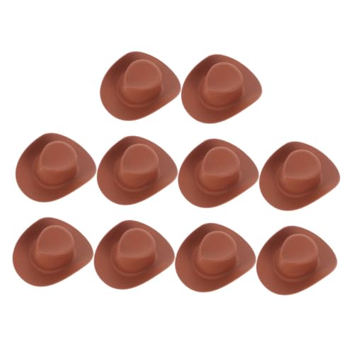 BESPORTBLE 10 Stück Cowboy Hüte aus Kunststoff Niedliche Puppenhüte DIY Zubehör für Puppenhaus Vielseitige Flaschenaufsätze Hautfreundlich Langlebig für Bastelfans BESPORTBLE 10 Stück Cowboy Hüte aus Kunststoff Niedliche Puppenhüte DIY Zubehör für Puppenhaus Vielseitige Flaschenaufsätze Hautfreundlich Langlebig für Bastelfans von BESPORTBLE