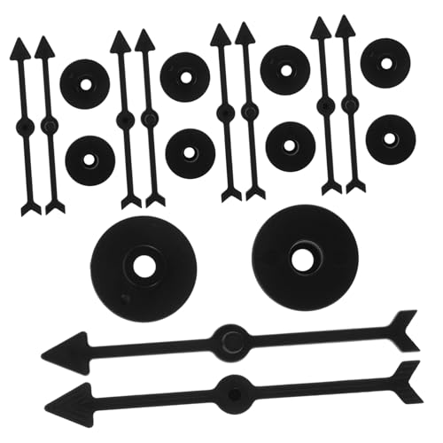 BESPORTBLE 10 Stück Drehbare Pfeile Teiliges für DIY Brettspiele Rotierende Spielzeiger für Interaktive Gesellschaftsspiele im Klassenzimmer Schwarz für und Soziale Interaktion von BESPORTBLE