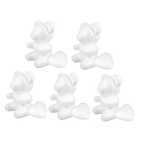 BESPORTBLE 10 Stück Herzförmige Schaumstoffmodelle Teiliges DIY Bastelset für Kreative Bärenfiguren für Valentinstag Deko und Partys Bären und Herzen BESPORTBLE 10 Stück Herzförmige Schaumstoffmodelle Teiliges DIY Bastelset für Kreative Bärenfiguren für Valentinstag Deko und Partys Bären und Herzen von BESPORTBLE