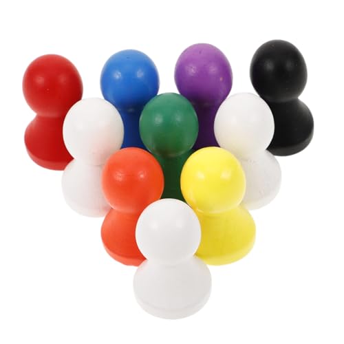 BESPORTBLE 10 Stück Holz Spielsteine Bunte Schachfiguren für Brettspiele Langlebige Holzteile für Schach und Denkspiele als Ersatzteile und Zubehör BESPORTBLE 10 Stück Holz Spielsteine Bunte Schachfiguren für Brettspiele Langlebige Holzteile für Schach und Denkspiele als Ersatzteile und Zubehör von BESPORTBLE
