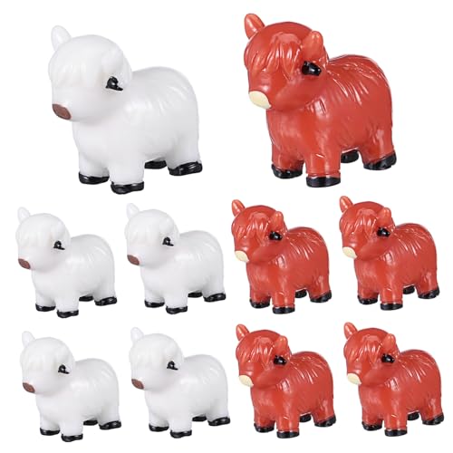 BESPORTBLE 10 Stück Kleiner Kuhfiguren Harz Detaillierte Tischdekoration für Puppenhaus und Kleiner Garten Charmante Realistische Miniatur Tierfiguren für Schreibtisch und Dekoration BESPORTBLE 10 Stück Kleiner Kuhfiguren Harz Detaillierte Tischdekoration für Puppenhaus und Kleiner Garten Charmante Realistische Miniatur Tierfiguren für Schreibtisch und Dekoration von BESPORTBLE