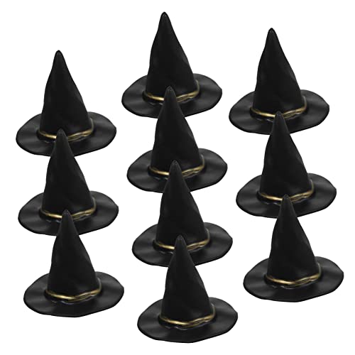 BESPORTBLE 10 Stück Mini Hexenhüte für Halloween Teiliges für Puppenhaus Dekoration Kleine Hüte für Diy Bastelprojekte für Grusel Events und Kreative Feiern BESPORTBLE 10 Stück Mini Hexenhüte für Halloween Teiliges für Puppenhaus Dekoration Kleine Hüte für Diy Bastelprojekte für Grusel Events und Kreative Feiern von BESPORTBLE