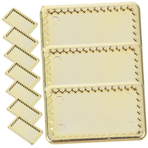 BESPORTBLE 10 Stück Miniatur Geschirr aus Goldenen Tellern für Puppenhäuser Dekorative Mini Teller für Küche und Spielzeugmodelle für Kreative DIY Projekte und Szenen Dekoration BESPORTBLE 10 Stück Miniatur Geschirr aus Goldenen Tellern für Puppenhäuser Dekorative Mini Teller für Küche und Spielzeugmodelle für Kreative DIY Projekte und Szenen Dekoration von BESPORTBLE