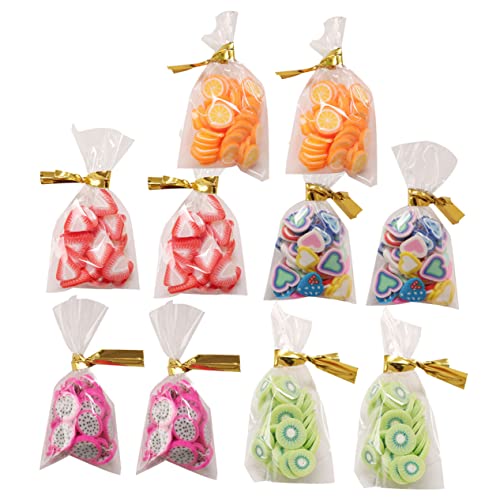BESPORTBLE 10 Stück Miniatur Snack Modelle Set Teiliges Puppenhaus Zubehör mit Bunten Süßigkeiten für Kreative Dekoration und Spiel für Mini Haus Szenen von BESPORTBLE