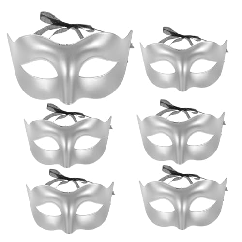 BESPORTBLE 10 Stück Moderne Pack Halloween Masken für Damen Stilvolle Plastikmasken für Maskeraden Partys und Kreative Dekorationen Bequeme und Auffällige Gesichtsmasken von BESPORTBLE