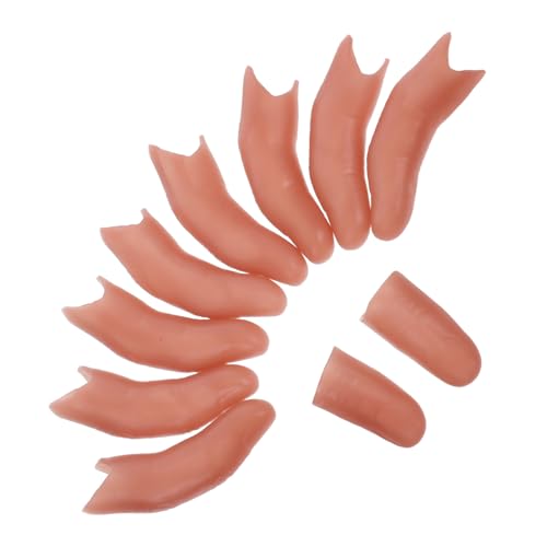BESPORTBLE 10 Stück Simulierte Falsche Finger Halloween Finger Requisite Falsche Daumenabdeckung Illusions BESPORTBLE 10 Stück Simulierte Falsche Finger Halloween Finger Requisite Falsche Daumenabdeckung Illusions von BESPORTBLE