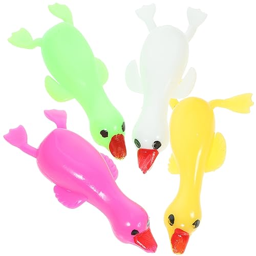 BESPORTBLE 10 Stücke Fliegende Gans Finger Spielzeug Wiederverwendbare Partygäste Geschenkidee Dehnbares Fingerspielzeug für Kinder und Erwachsene Stressabbau Spielzeug für Zuhause und Büro von BESPORTBLE