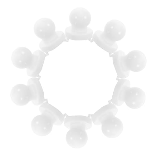 BESPORTBLE 10 Stück TPR Blaseneinsätze für Quetschspielzeuge DIY Zubehör für Puppenherstellung Weiche Innenteile für Kreatives Basteln Langlebige Ersatzteile für Quetschspielzeug von BESPORTBLE