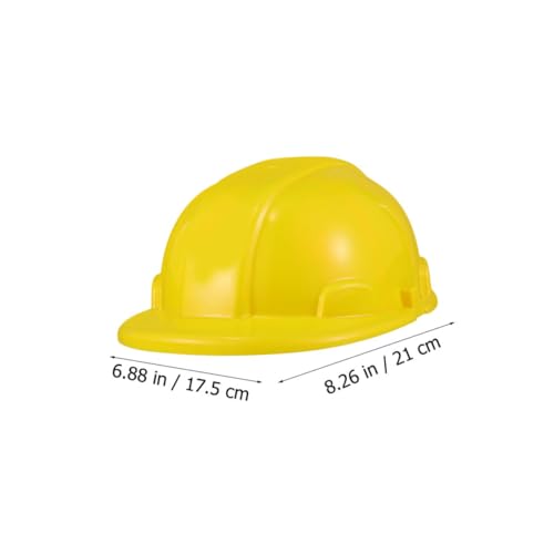 BESPORTBLE 10 Stück Teiliges Bauhelm aus Robustem Kunststoff Realistische Spielzeughelme für Mädchen und Jungen für Kostümparty Halloween und Baustellen Roleplay Leichte Bunte Schutzhelme von BESPORTBLE