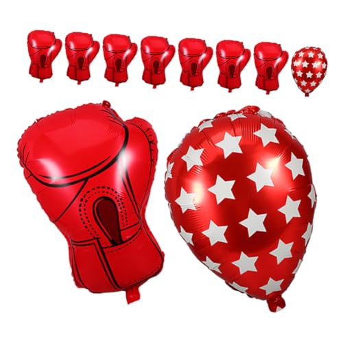 BESPORTBLE 10 Stück Teiliges Boxhandschuh Aluminiumfolie Glänzende Rote Boxing-party-deko Einfach Aufblasbar für Jungen-geburtstagsfeiern und Wrestling-events Sportliches Motto BESPORTBLE 10 Stück Teiliges Boxhandschuh Aluminiumfolie Glänzende Rote Boxing-party-deko Einfach Aufblasbar für Jungen-geburtstagsfeiern und Wrestling-events Sportliches Motto von BESPORTBLE