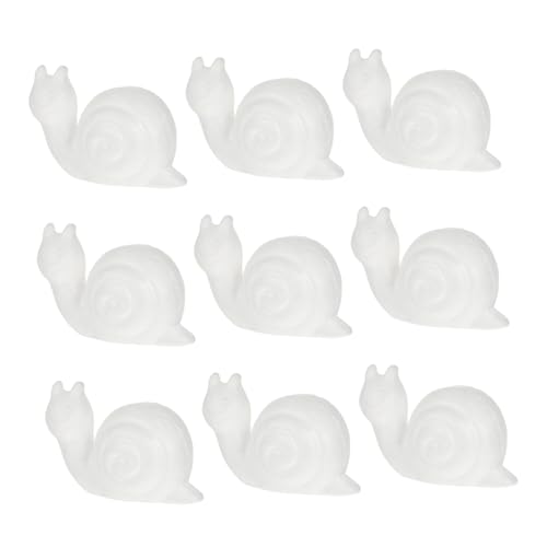 BESPORTBLE 10 Stück Teiliges DIY Schaumstoff schneckenmodell Leichte Styroporfiguren zum Bemalen und Basteln Kreative Schnecken Deko für Erwachsene Sichere Glatte Oberfläche für Einfache BESPORTBLE 10 Stück Teiliges DIY Schaumstoff schneckenmodell Leichte Styroporfiguren zum Bemalen und Basteln Kreative Schnecken Deko für Erwachsene Sichere Glatte Oberfläche für Einfache von BESPORTBLE