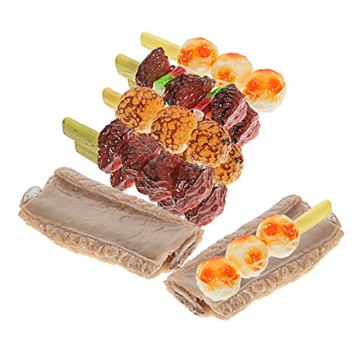 BESPORTBLE 10 Stück Teiliges Grillset Simulierte BBQ Spieße für Zubehör für Rollenspiele Sichere und Lebendige Küchen Dekoration Garten und Kindergarten BESPORTBLE 10 Stück Teiliges Grillset Simulierte BBQ Spieße für Zubehör für Rollenspiele Sichere und Lebendige Küchen Dekoration Garten und Kindergarten von BESPORTBLE