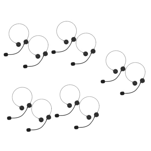 BESPORTBLE 10 Stück Teiliges Headset Mikrofon Verstellbares Leichtes Star Zubehör für Kleinkinder Fake Mikrofon Requisite für Kostüm Karneval Tanz und Rollenspiele Geeignet für Partys und BESPORTBLE 10 Stück Teiliges Headset Mikrofon Verstellbares Leichtes Star Zubehör für Kleinkinder Fake Mikrofon Requisite für Kostüm Karneval Tanz und Rollenspiele Geeignet für Partys und von BESPORTBLE