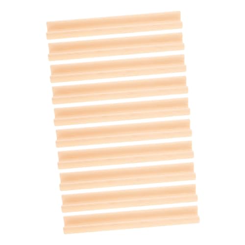 BESPORTBLE 10 Stück Teiliges Holz Domino Tablett Multifunktionale Holz Domino Halter Robustes Design für Familienspiele und Bastelprojekte BESPORTBLE 10 Stück Teiliges Holz Domino Tablett Multifunktionale Holz Domino Halter Robustes Design für Familienspiele und Bastelprojekte von BESPORTBLE