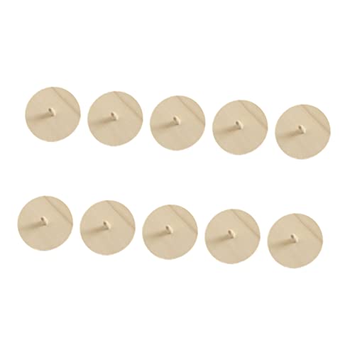 BESPORTBLE 10 Stück Teiliges Holzkreisel zum Bemalen Naturbelassenes DIY für Fördert Kreativität Feinmotorik und Hand Auge Koordination Sicheres Holzmaterial für Jungen und Mädchen BESPORTBLE 10 Stück Teiliges Holzkreisel zum Bemalen Naturbelassenes DIY für Fördert Kreativität Feinmotorik und Hand Auge Koordination Sicheres Holzmaterial für Jungen und Mädchen von BESPORTBLE