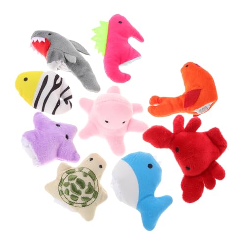 BESPORTBLE 10 Stück Teiliges Kuschelige Fingerpuppen Meerestiere Bunte Plüschhandpuppen für Weiche Stoffspielzeuge Kreativität für Geschichten und Rollenspiele BESPORTBLE 10 Stück Teiliges Kuschelige Fingerpuppen Meerestiere Bunte Plüschhandpuppen für Weiche Stoffspielzeuge Kreativität für Geschichten und Rollenspiele von BESPORTBLE