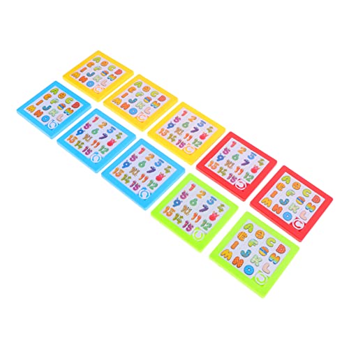 BESPORTBLE 10 Stück Teiliges Lernspielzeug Zahlen und Buchstaben Puzzle aus Sicherem Material Fördert Kognitive Entwicklung und Denkfähigkeit Farbenfrohes Rutschfestes Iq für Zufällige Farbe BESPORTBLE 10 Stück Teiliges Lernspielzeug Zahlen und Buchstaben Puzzle aus Sicherem Material Fördert Kognitive Entwicklung und Denkfähigkeit Farbenfrohes Rutschfestes Iq für Zufällige Farbe von BESPORTBLE