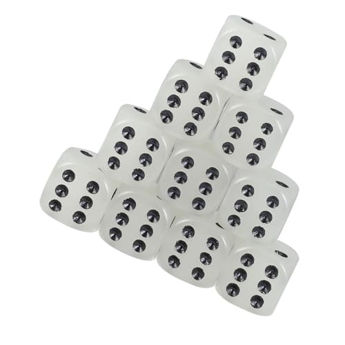 BESPORTBLE 10 Stück Teiliges Leuchtende Würfel Kleine Sechsseitige Würfel Spielwürfel für Party Spielefamilie Indoor Outdoor Spielspaß BESPORTBLE 10 Stück Teiliges Leuchtende Würfel Kleine Sechsseitige Würfel Spielwürfel für Party Spielefamilie Indoor Outdoor Spielspaß von BESPORTBLE