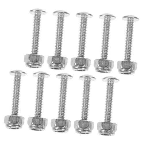 BESPORTBLE 10 Stück Teiliges Metall Fixierschrauben für Tischfußballspieler Langlebige Ersatzteile für Kicker Stabile Befestigung für Robuste Spieltisch Performance BESPORTBLE 10 Stück Teiliges Metall Fixierschrauben für Tischfußballspieler Langlebige Ersatzteile für Kicker Stabile Befestigung für Robuste Spieltisch Performance von BESPORTBLE