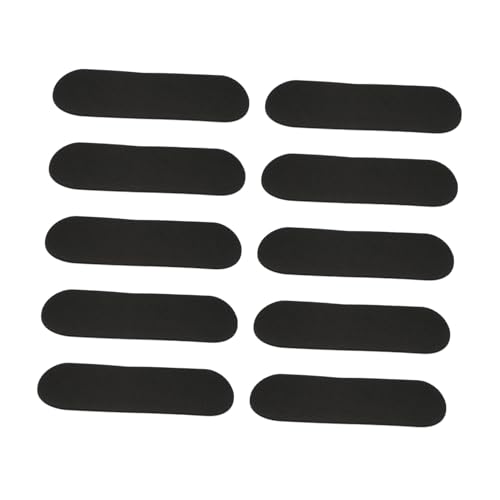 BESPORTBLE 10 Stück Teiliges Mini Finger Skateboard Grip Tape aus Flexiblem Langlebigem Schwamm Rutschfestes Handschonendes Aufkleber für Verbesserten Halt bei Fingerboards von BESPORTBLE