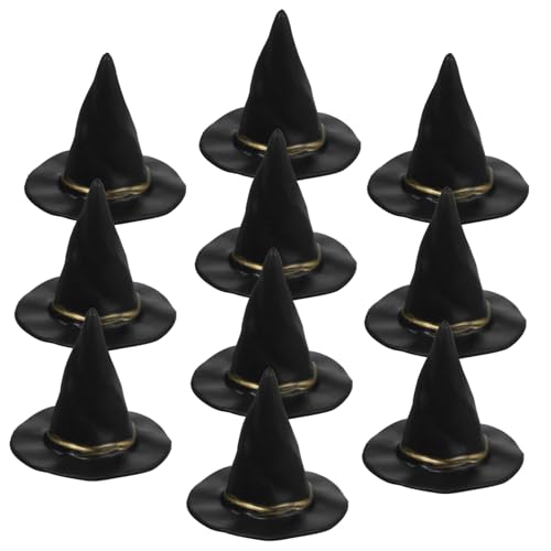 BESPORTBLE 10 Stück Teiliges Mini Hexenhüte aus Leichte DIY Puppenhaus Deko Halloween Bastelzubehör für Miniaturfiguren Farbenfrohe Kleine Hexenhüte für Kreative Spielideen BESPORTBLE 10 Stück Teiliges Mini Hexenhüte aus Leichte DIY Puppenhaus Deko Halloween Bastelzubehör für Miniaturfiguren Farbenfrohe Kleine Hexenhüte für Kreative Spielideen von BESPORTBLE
