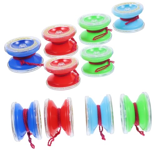 BESPORTBLE 10 Stück Teiliges Mini Karotten Yo Yo Farbenfrohe Spielzeuge für Anfänger und Partys Reaktionsschnelle Bälle aus Langlebigem Material von BESPORTBLE