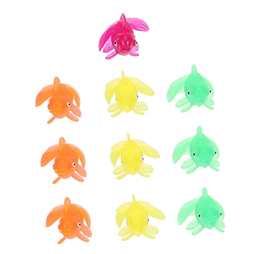 BESPORTBLE 10 Stück Teiliges Miniatur Fische für Puppenhaus Dekoration Realistische Kunstfisch Figuren aus Kunststoff für Aquarium und Miniatur Garten BESPORTBLE 10 Stück Teiliges Miniatur Fische für Puppenhaus Dekoration Realistische Kunstfisch Figuren aus Kunststoff für Aquarium und Miniatur Garten von BESPORTBLE