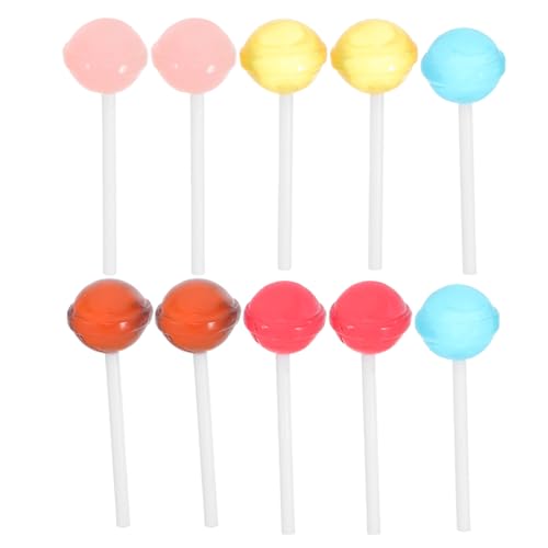 BESPORTBLE 10 Stück Teiliges Miniatur Lollipop Modelle für Puppenhaus Zubehör Bunte Süßigkeiten für DIY Miniatur Szenen für Dekorative Zwecke und Foto Requisiten BESPORTBLE 10 Stück Teiliges Miniatur Lollipop Modelle für Puppenhaus Zubehör Bunte Süßigkeiten für DIY Miniatur Szenen für Dekorative Zwecke und Foto Requisiten von BESPORTBLE