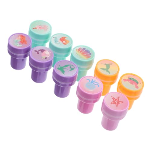 BESPORTBLE 10 Stück Teiliges Niedliche Kunststoffstempel Cartoon Meerestiere Stempel für Kreative Sicher und Tragbar für Schule und Zuhause BESPORTBLE 10 Stück Teiliges Niedliche Kunststoffstempel Cartoon Meerestiere Stempel für Kreative Sicher und Tragbar für Schule und Zuhause von BESPORTBLE