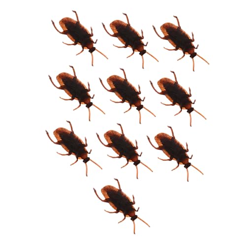 BESPORTBLE 10 Stück Teiliges Realistische Insekten Spielzeuge Kreative Nachahmung für und Streiche Lebensechte Requisiten für Erwachsene für Halloween und Überraschungen von BESPORTBLE