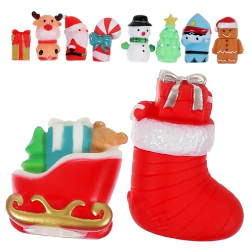 BESPORTBLE 10 Stück Teiliges Weihnachts Fingerpuppen aus Vinyl mit Santa Rentier Schneemann und Weihnachtsbaum Leichte Figuren für Interaktives Rollenspiel und Eltern Junge Mädchen BESPORTBLE 10 Stück Teiliges Weihnachts Fingerpuppen aus Vinyl mit Santa Rentier Schneemann und Weihnachtsbaum Leichte Figuren für Interaktives Rollenspiel und Eltern Junge Mädchen von BESPORTBLE