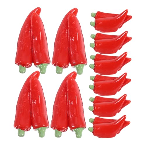 BESPORTBLE 10 Stücke Gefälschte Pfeffer Simulation Künstliche Lebensechte Kleine Chili Gefälschte Gemüse Pfeffer Figurine Chili Statue Veggie Ornament Für Küche Dekoration BESPORTBLE 10 Stücke Gefälschte Pfeffer Simulation Künstliche Lebensechte Kleine Chili Gefälschte Gemüse Pfeffer Figurine Chili Statue Veggie Ornament Für Küche Dekoration von BESPORTBLE