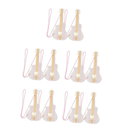 BESPORTBLE 10 Teiliges Holzgitarren DIY Holzspielzeug Kreative Gitarre Robust Leicht Zusammenbaubar für Jungen Mädchen Dekorieren BESPORTBLE 10 Teiliges Holzgitarren DIY Holzspielzeug Kreative Gitarre Robust Leicht Zusammenbaubar für Jungen Mädchen Dekorieren von BESPORTBLE