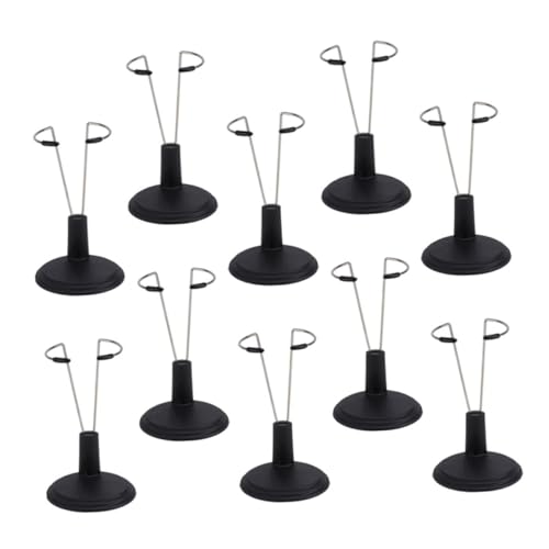 BESPORTBLE 10 Teiliges Verstellbares Figurenständer Doll Display Halter Flexibel für Action Figures und Anime Modelle Stabiler Spielzeughalter für Sammler und Vitrinen von BESPORTBLE