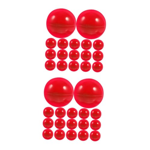 BESPORTBLE 100 Stck. Rote Lotteriekugeln aus Langlebigem PP Bunte Aktivitätsbälle für Partyspiele Tombola und Veranstaltungen Leichte Hohle Kunststoffbälle zum Drehen und Ziehen BESPORTBLE 100 Stck. Rote Lotteriekugeln aus Langlebigem PP Bunte Aktivitätsbälle für Partyspiele Tombola und Veranstaltungen Leichte Hohle Kunststoffbälle zum Drehen und Ziehen von BESPORTBLE