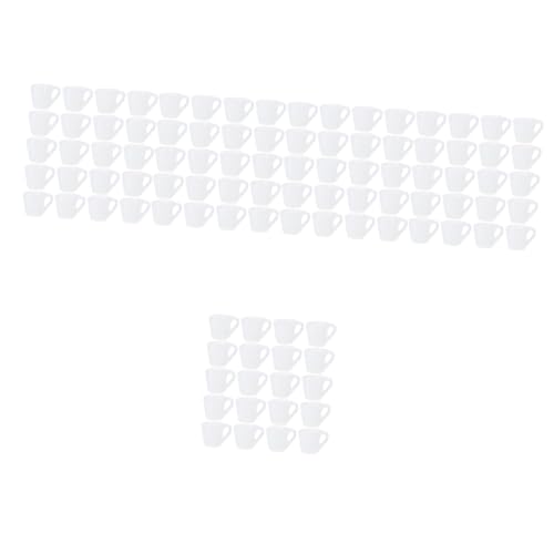 BESPORTBLE 100 Stck. Teiliges Miniatur Kaffeetassen aus Harz Weiße Mini Becher für Puppenhaus Dekoration Realistische Miniatur Teetassen für Puppenhaus Kleines Design Sammelobjekte BESPORTBLE 100 Stck. Teiliges Miniatur Kaffeetassen aus Harz Weiße Mini Becher für Puppenhaus Dekoration Realistische Miniatur Teetassen für Puppenhaus Kleines Design Sammelobjekte von BESPORTBLE