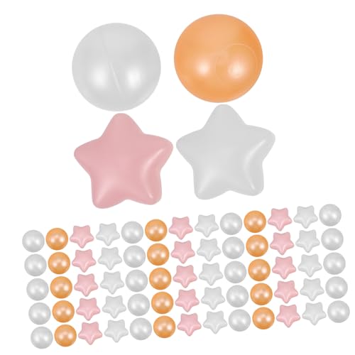 BESPORTBLE 100 Stück Bunte Kunststoff Pitbälle für Kleinkinder Spielbälle für Spielzelte Pools Strapazierfähige Sichere Spielzeugkugeln für Drinnen Draußen BESPORTBLE 100 Stück Bunte Kunststoff Pitbälle für Kleinkinder Spielbälle für Spielzelte Pools Strapazierfähige Sichere Spielzeugkugeln für Drinnen Draußen von BESPORTBLE