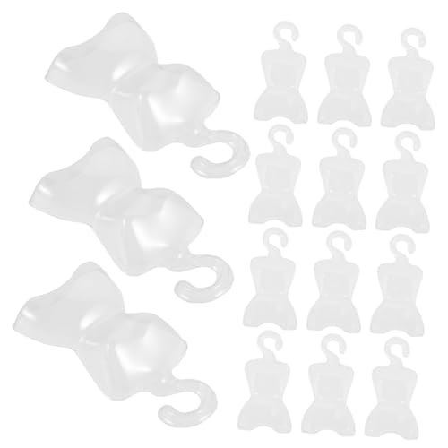 BESPORTBLE 100 Stück Dollhouse Miniature Kleiderbügel aus Kunststoff für Puppenkleider Kleiderständer für Puppenoutfits für Aufbewahrung und Organisation von Puppenbekleidung BESPORTBLE 100 Stück Dollhouse Miniature Kleiderbügel aus Kunststoff für Puppenkleider Kleiderständer für Puppenoutfits für Aufbewahrung und Organisation von Puppenbekleidung von BESPORTBLE