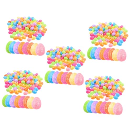 BESPORTBLE 100 Stück Glitzer Ostereier Mini Schaum Eier Als Party-Dekoration Oder Füllmaterial Für Ostern - in Zufälligen Farben Für Kreative Bastelideen Und Festlichkeiten BESPORTBLE 100 Stück Glitzer Ostereier Mini Schaum Eier Als Party-Dekoration Oder Füllmaterial Für Ostern - in Zufälligen Farben Für Kreative Bastelideen Und Festlichkeiten von BESPORTBLE