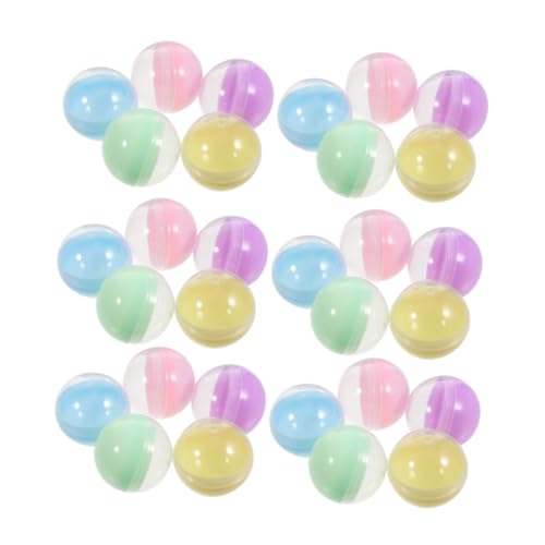 BESPORTBLE 100 Stück Halbtransparente Macaron Farbene Runde Befüllbare Kapseln für Kaugummiautomat DIY Bastelprojekte Vorratsbehälter Zubehör BESPORTBLE 100 Stück Halbtransparente Macaron Farbene Runde Befüllbare Kapseln für Kaugummiautomat DIY Bastelprojekte Vorratsbehälter Zubehör von BESPORTBLE