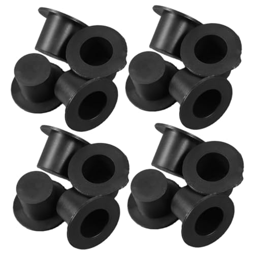 BESPORTBLE 100 Stück Mini Clown Hüte Schwarz Kleine Miniatur Top Hats für DIY Basteln Puppen Dekoration Kinderparty Handwerkszubehör von BESPORTBLE
