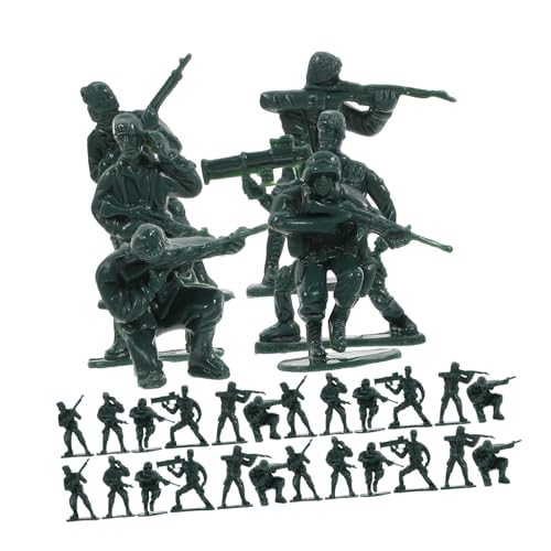 BESPORTBLE 100 Stück Mini Soldatenfiguren Militärische Miniaturmodelle für Sandkasten Szenen und Tischdeko für Sammler Große Grüne Figuren BESPORTBLE 100 Stück Mini Soldatenfiguren Militärische Miniaturmodelle für Sandkasten Szenen und Tischdeko für Sammler Große Grüne Figuren von BESPORTBLE