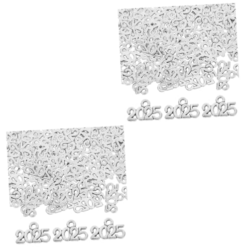 BESPORTBLE 100 Stück Mini Zinklegierung Charms Für Schlüsselanhänger Und Taschen – Dekorative Metallanhänger Für Kreative Schmuckherstellung Und Bastelprojekte - Ideal Für DIY Liebhaber von BESPORTBLE