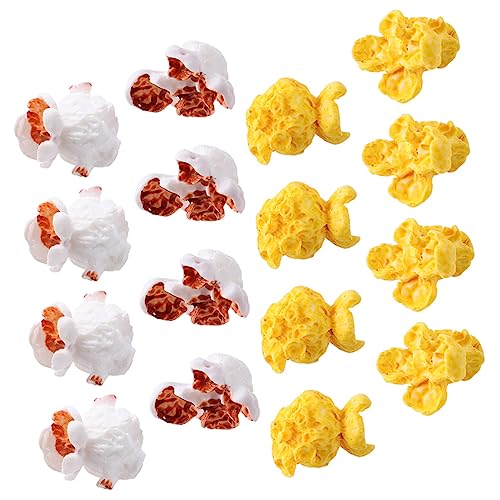 BESPORTBLE 100 Stück Miniatur Fake Popcorn Deko aus Harz Realistische DIY Bastelaccessoires für Haus Dekoration und Fotografie Kreative Handgefertigte Popcorn Modelle BESPORTBLE 100 Stück Miniatur Fake Popcorn Deko aus Harz Realistische DIY Bastelaccessoires für Haus Dekoration und Fotografie Kreative Handgefertigte Popcorn Modelle von BESPORTBLE