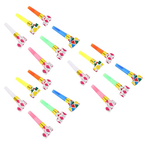 BESPORTBLE 100 Stück Party Puste Tröten Lustige Geräuschmacher für Geburtstagsfeiern Hochzeiten Karneval und Events Zufällige Designs Bunte Pusterollen BESPORTBLE 100 Stück Party Puste Tröten Lustige Geräuschmacher für Geburtstagsfeiern Hochzeiten Karneval und Events Zufällige Designs Bunte Pusterollen von BESPORTBLE