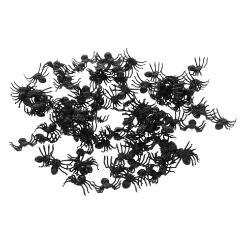 BESPORTBLE 100 Stück Realistische Kleine Schwarze Halloween Spinnen Teiliges Mini Kunststoff Spinnen Gruselige Deko für Innen und Außen Vielseitige Halloween Party Streudeko und BESPORTBLE 100 Stück Realistische Kleine Schwarze Halloween Spinnen Teiliges Mini Kunststoff Spinnen Gruselige Deko für Innen und Außen Vielseitige Halloween Party Streudeko und von BESPORTBLE